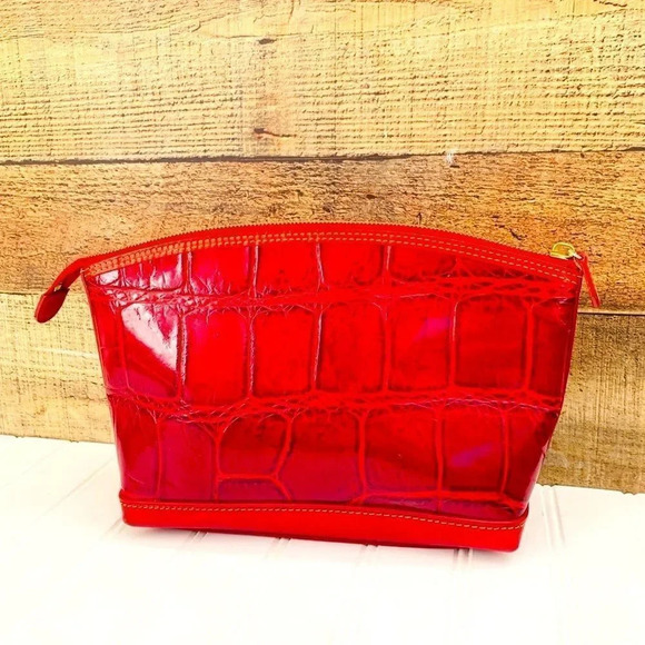 NWOT Dooney & Bourke Croco Embossed Leather Bag - Picture 2 of 5